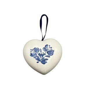 Vintage Pfaltzgraff Yorktown Heart-Shaped Pomander Diffuser Sachet Potpourri